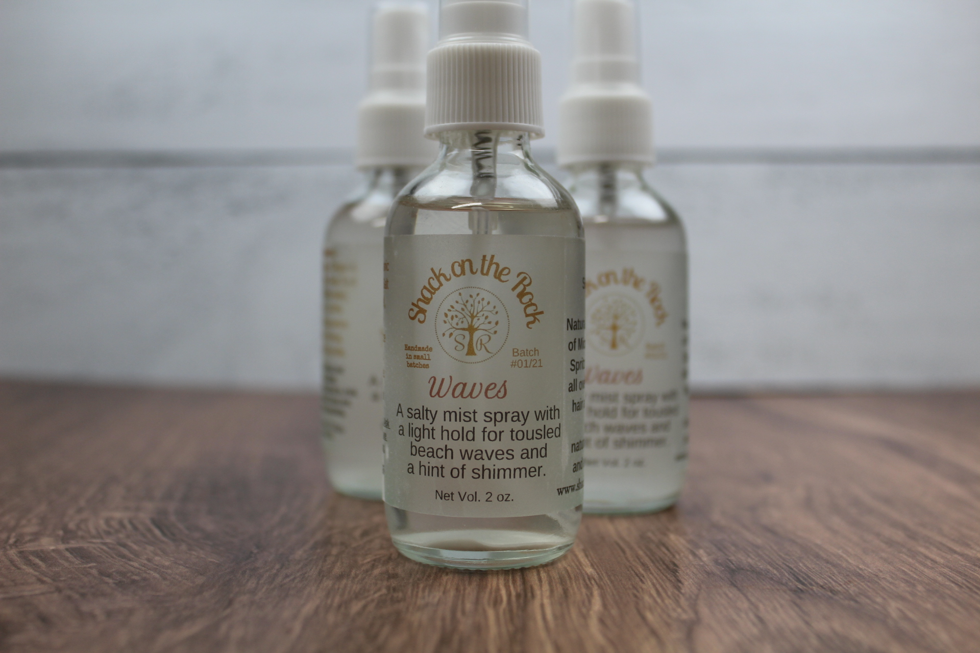 Waves Sea Salt Hair Spray Shack on the Rock